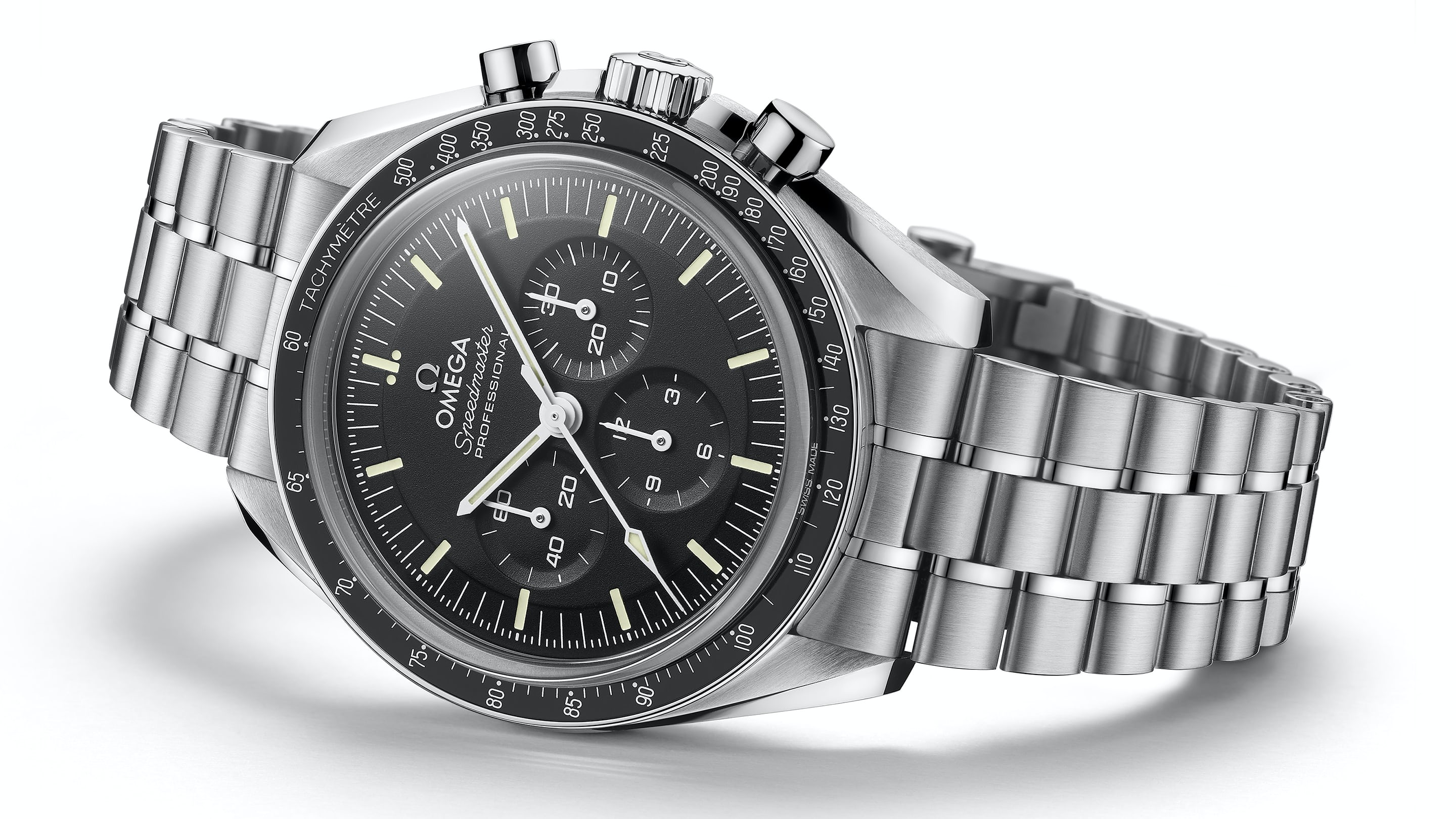 omega moon watch water resistance