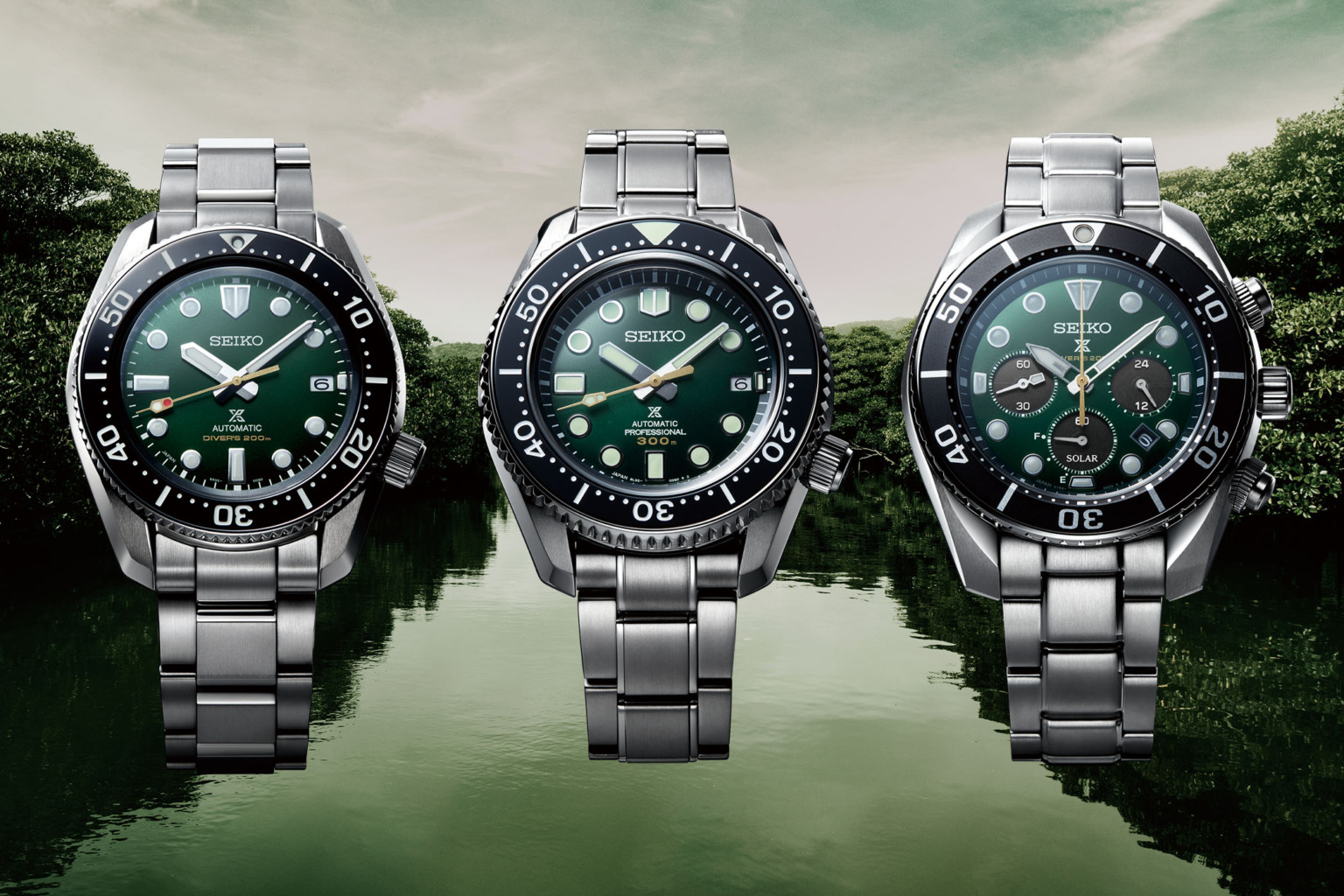 INTRODUCING: Inspired by a wilderness paradise come this trio of Seiko  Prospex Diver 140th Anniversary Limited Editions - Time and Tide Watches