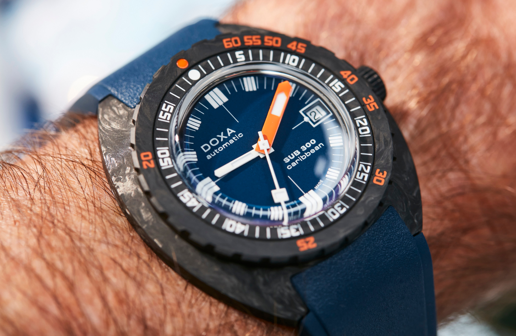 DOXA Sub 300 Carbon range delivers 6 eye-popping dials