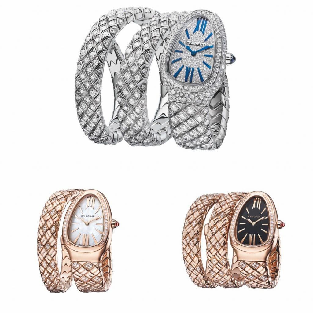 INTRODUCING: Bulgari slithers into 2021 with a trio of Serpenti Spiga watches