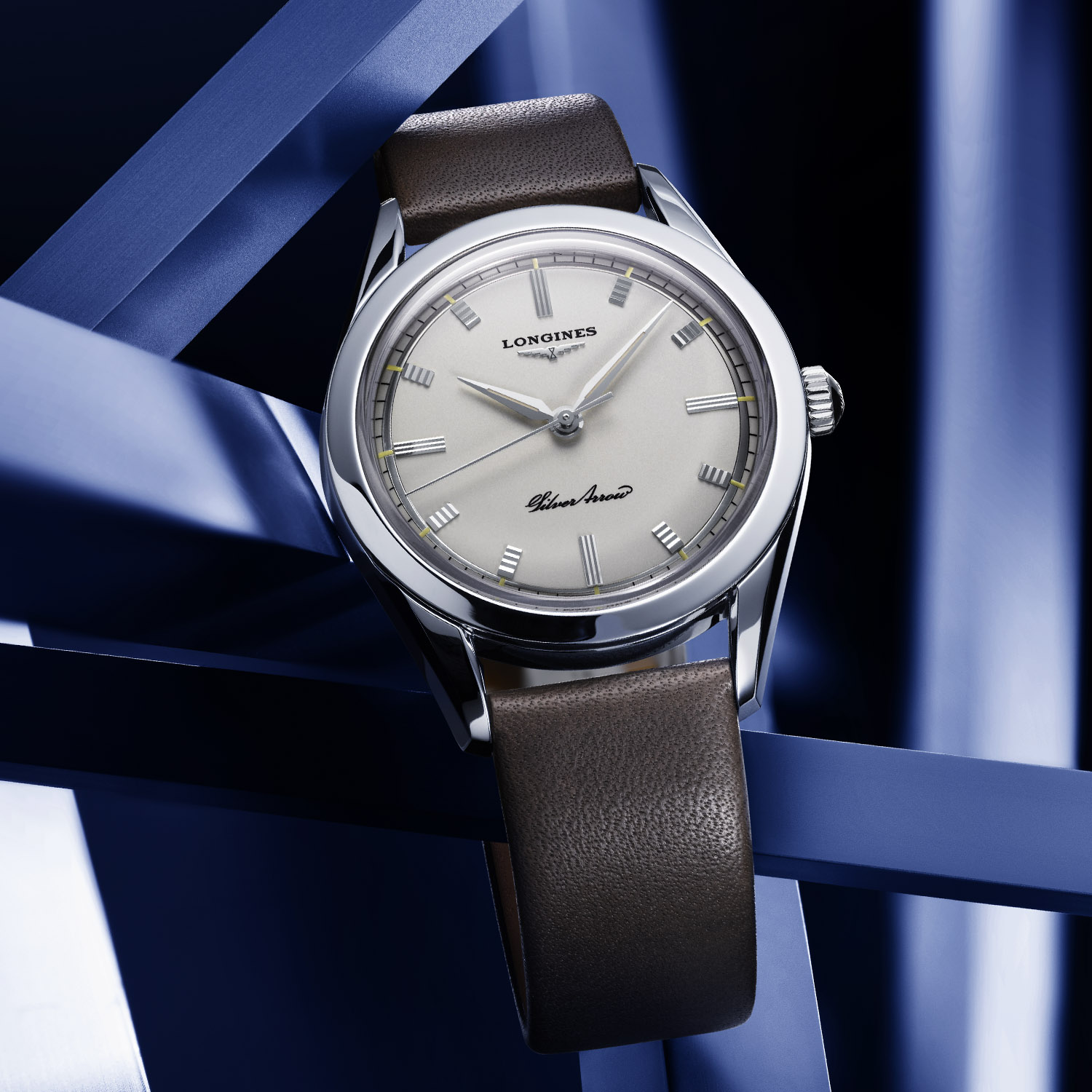 INTRODUCING: The Longines Silver Arrow is the watch that Don Draper would wear to the race track