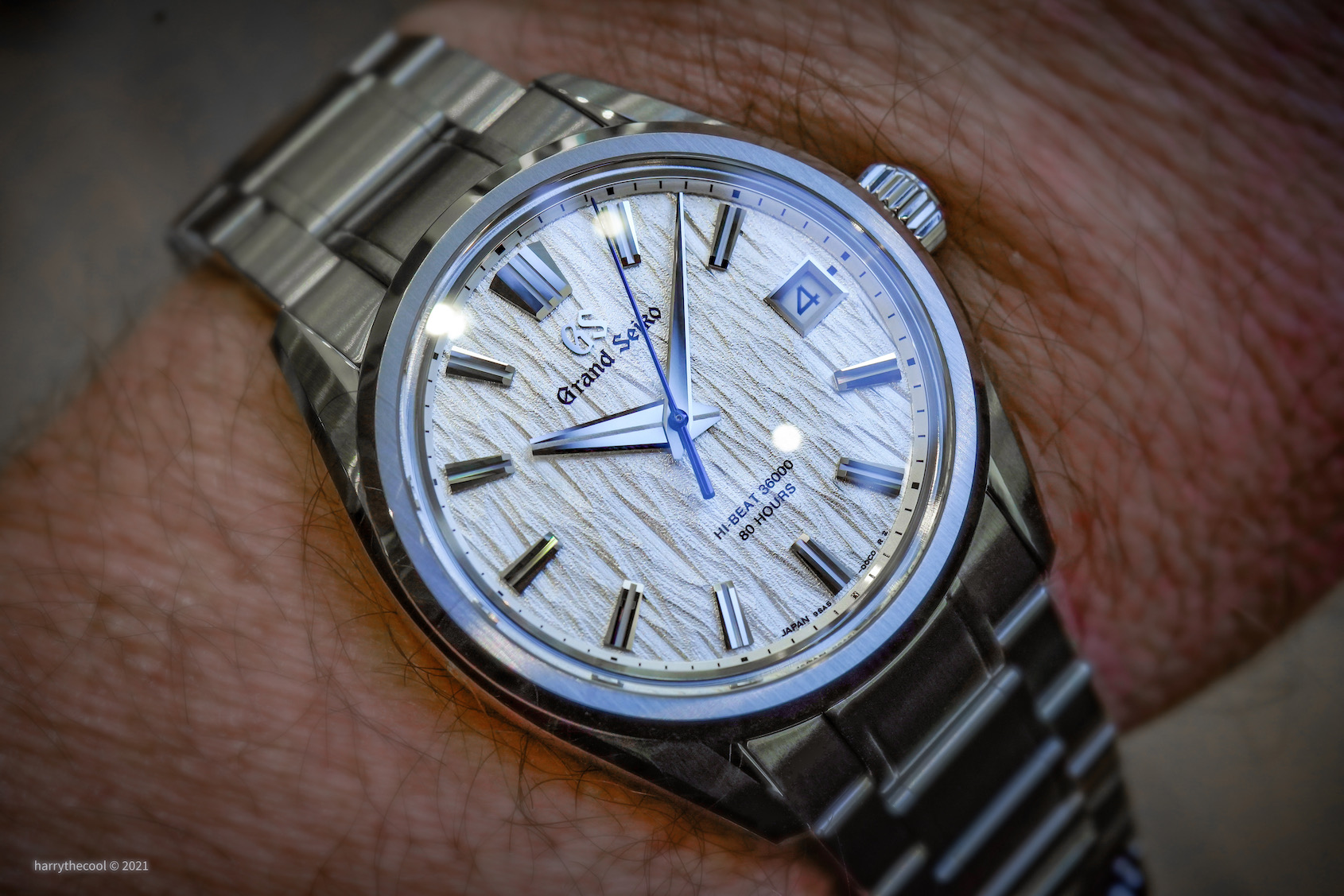 A photographer on shooting the Grand Seiko SLGH005 White Birch