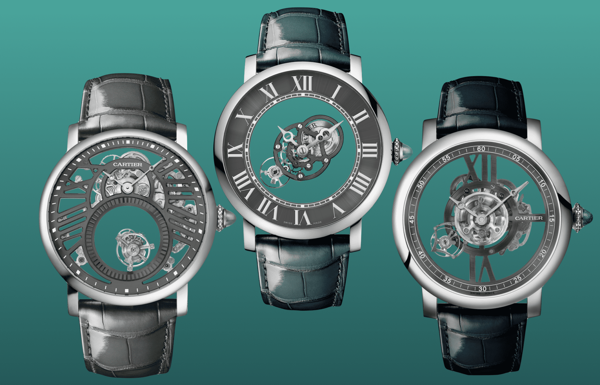 The Cartier Fine Watchmaking collection 