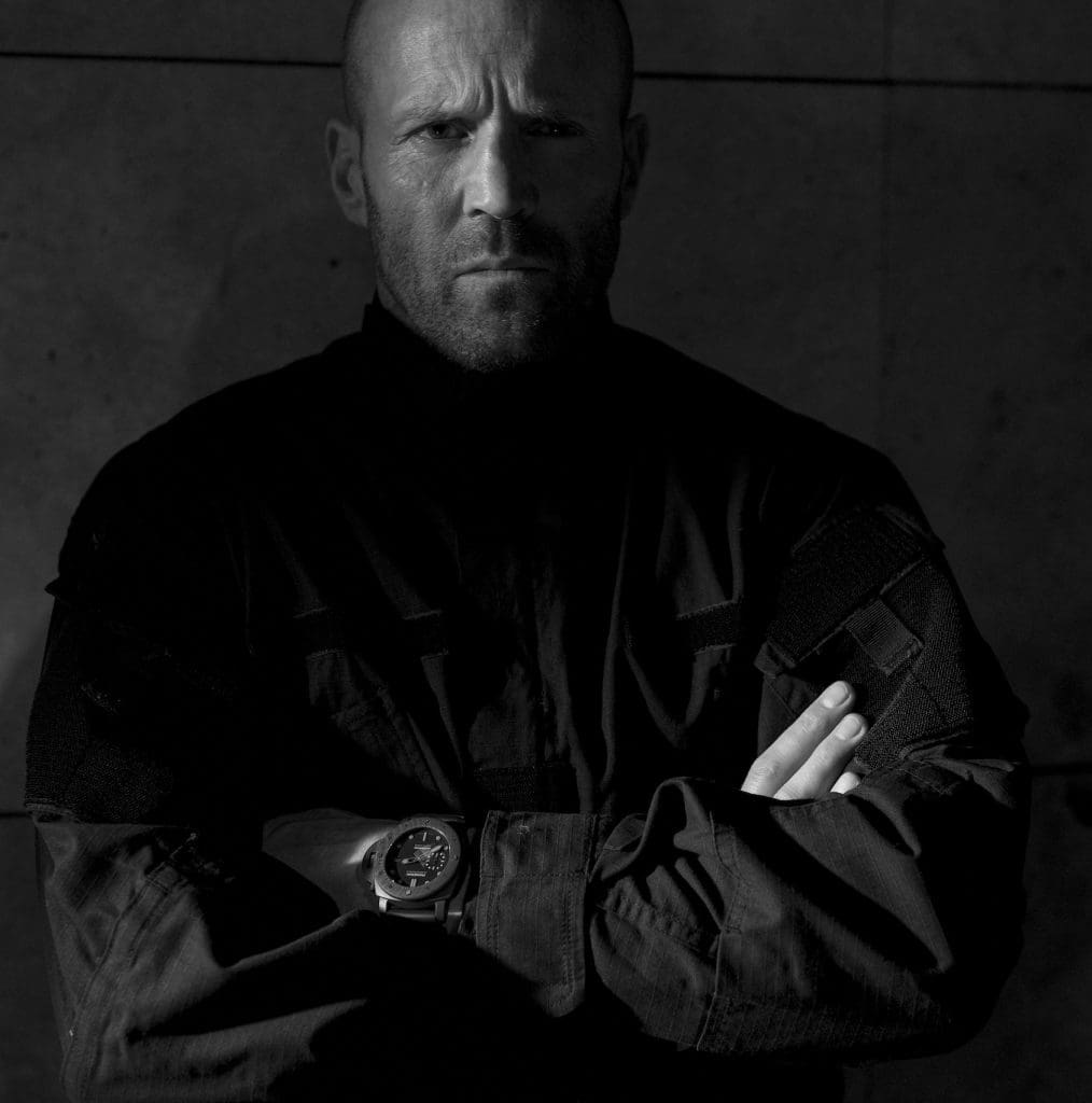 Jason Statham shows that action heroes still wear Panerai