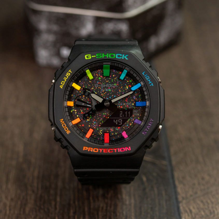 The Dial Artist x IFL Watches Rainbow CasiOak Info