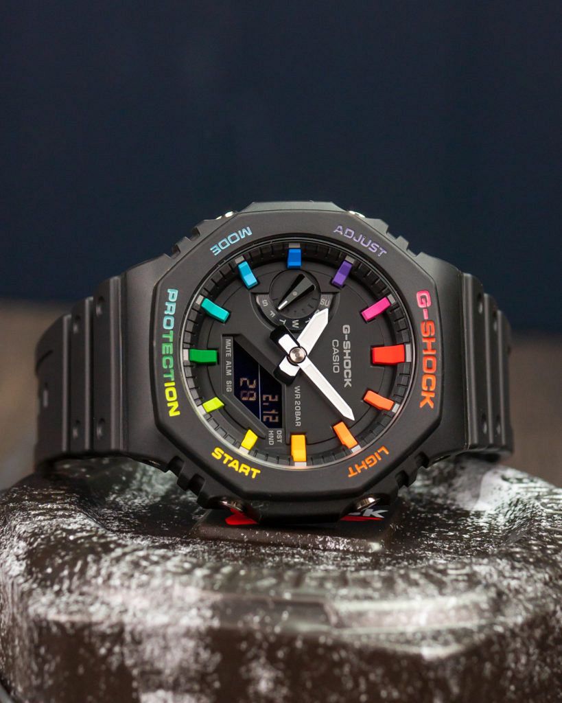 The Dial Artist x IFL Watches Rainbow CasiOak Info