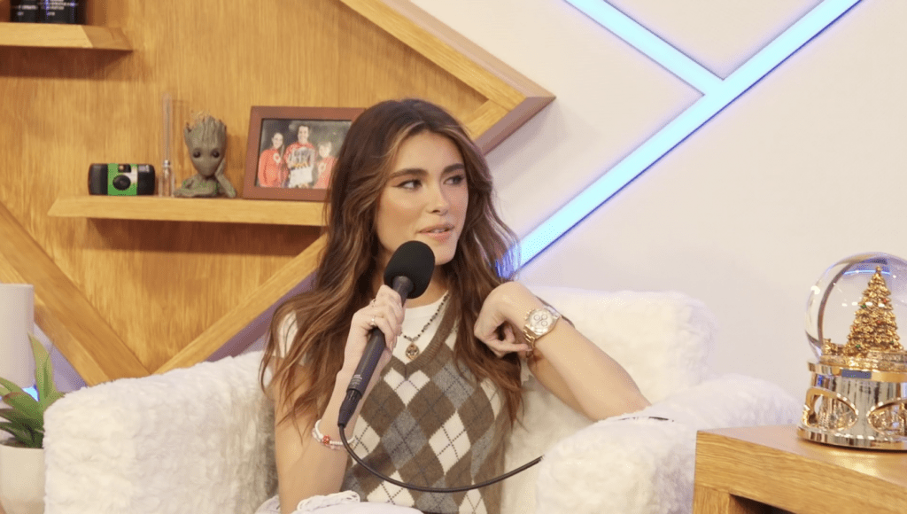 Madison Beer sure wears the hell out of a solid yellow gold Rolex Daytona on the VIEWS podcast with David Dobrik