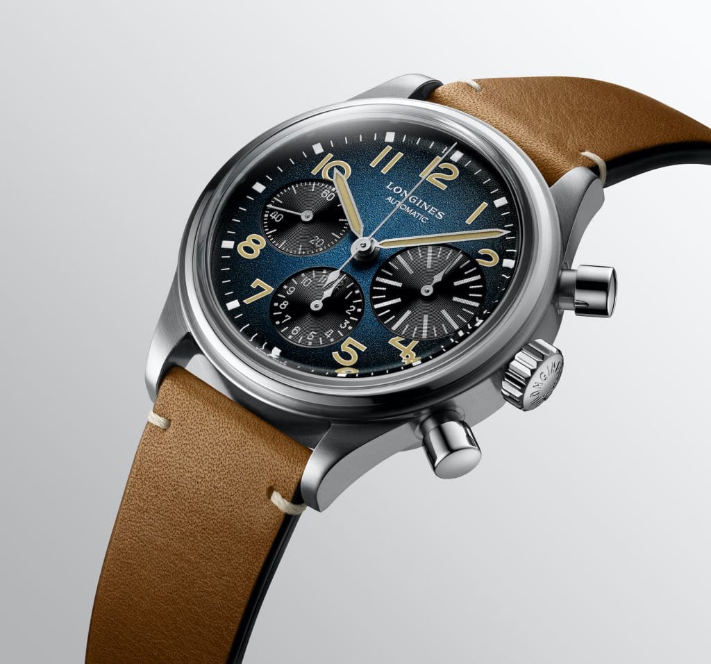 INTRODUCING: The Longines Avigation BigEye Chronograph blends heritage flair with a modern titanium case