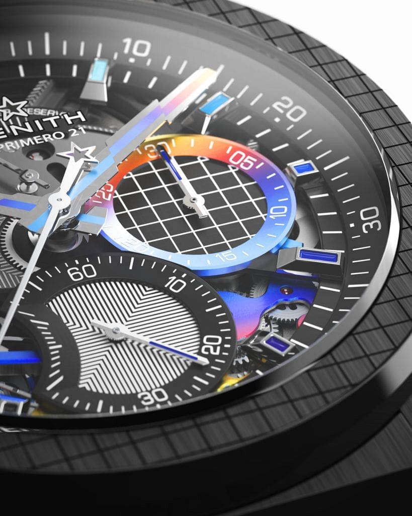 INTRODUCING: The Zenith DEFY 21 Felipe Pantone is a psychedelic conversation starter