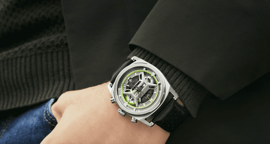 Light years ahead: The CODE41 NB24 Chronograph delivers futuristic looks with a featherlight build