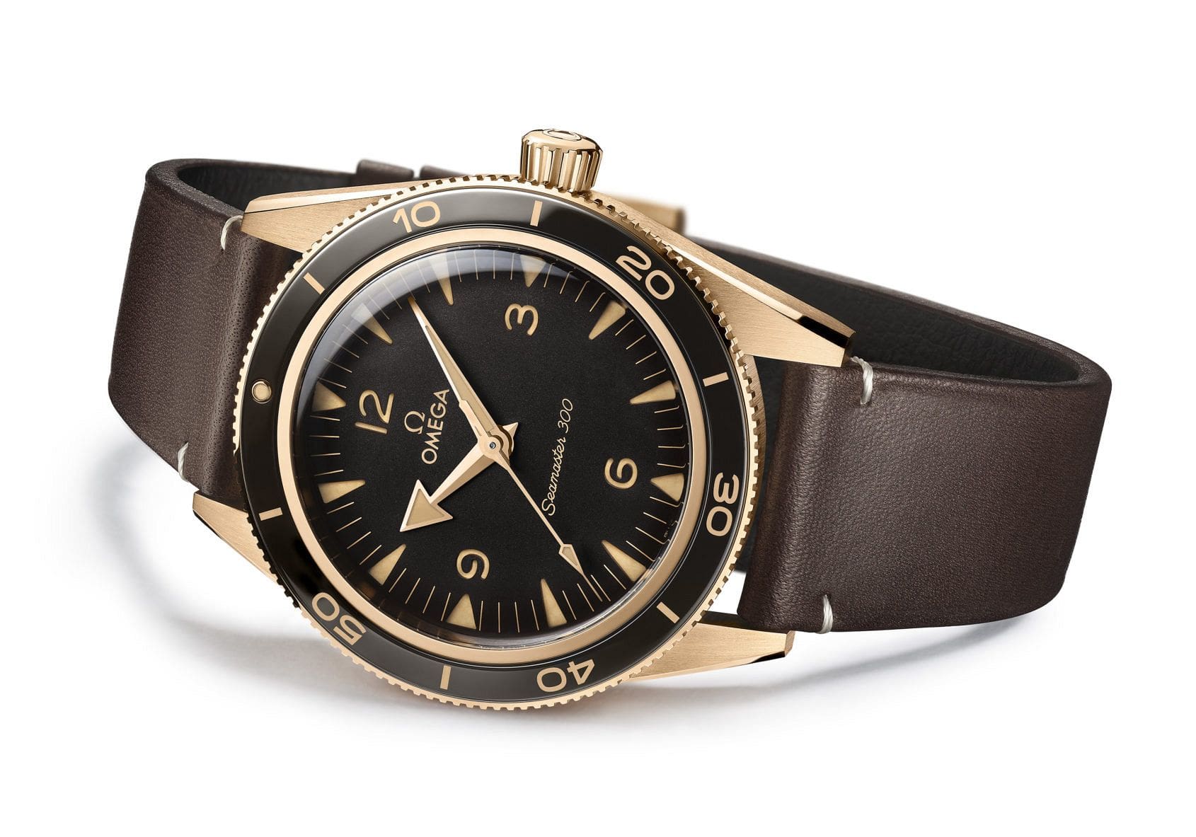 omega seamaster gold watch