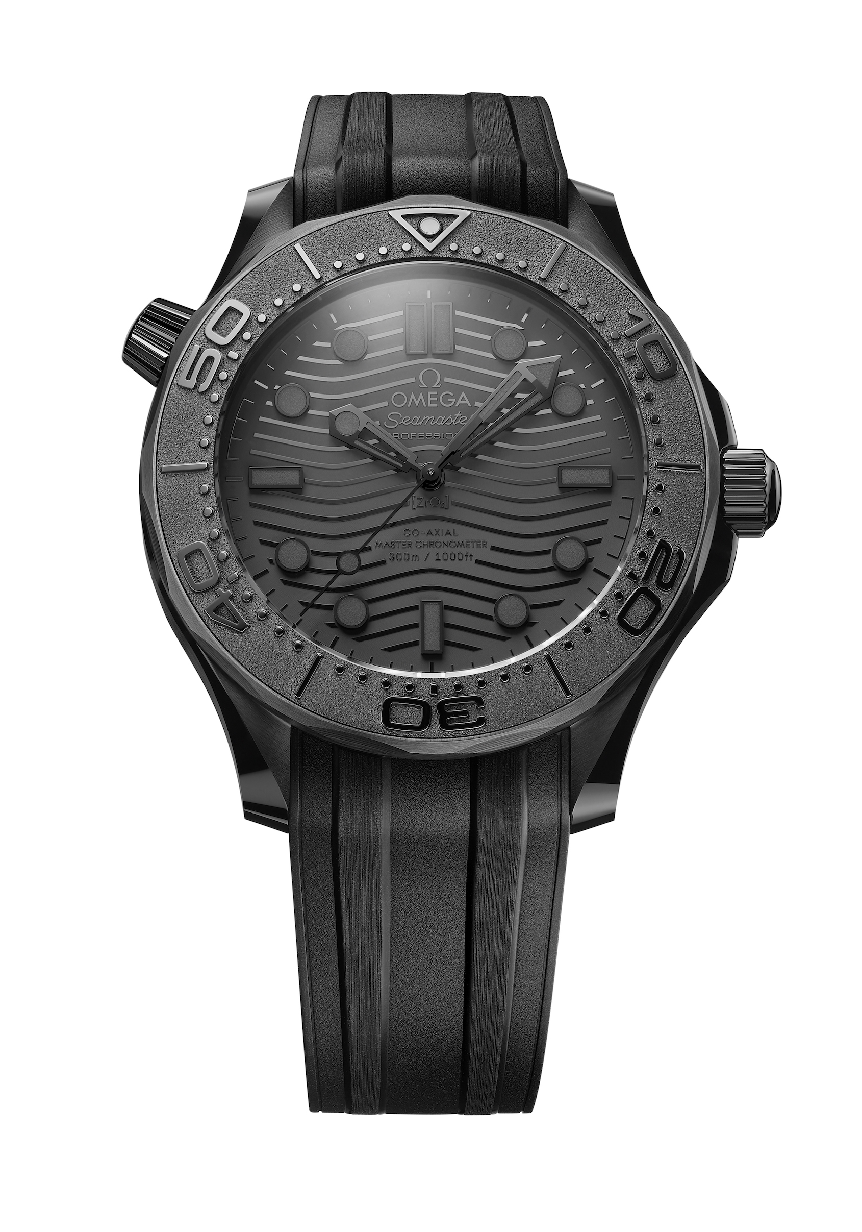 all black omega seamaster