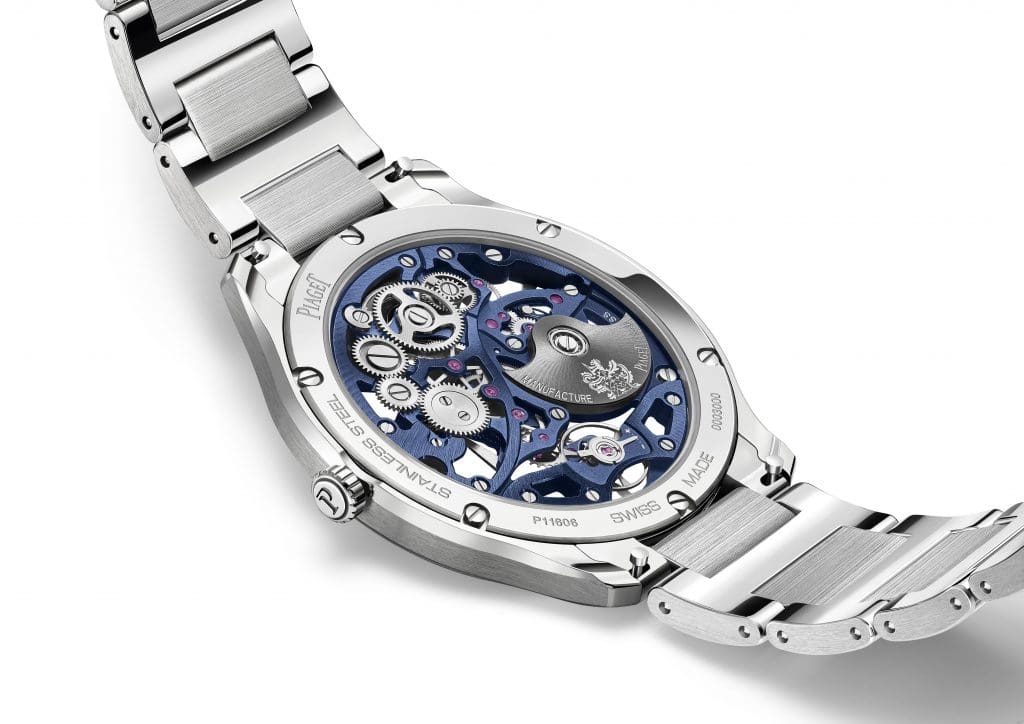 INTRODUCING: The Piaget Polo Skeleton watch is now 30% thinner at 6.5mm thick