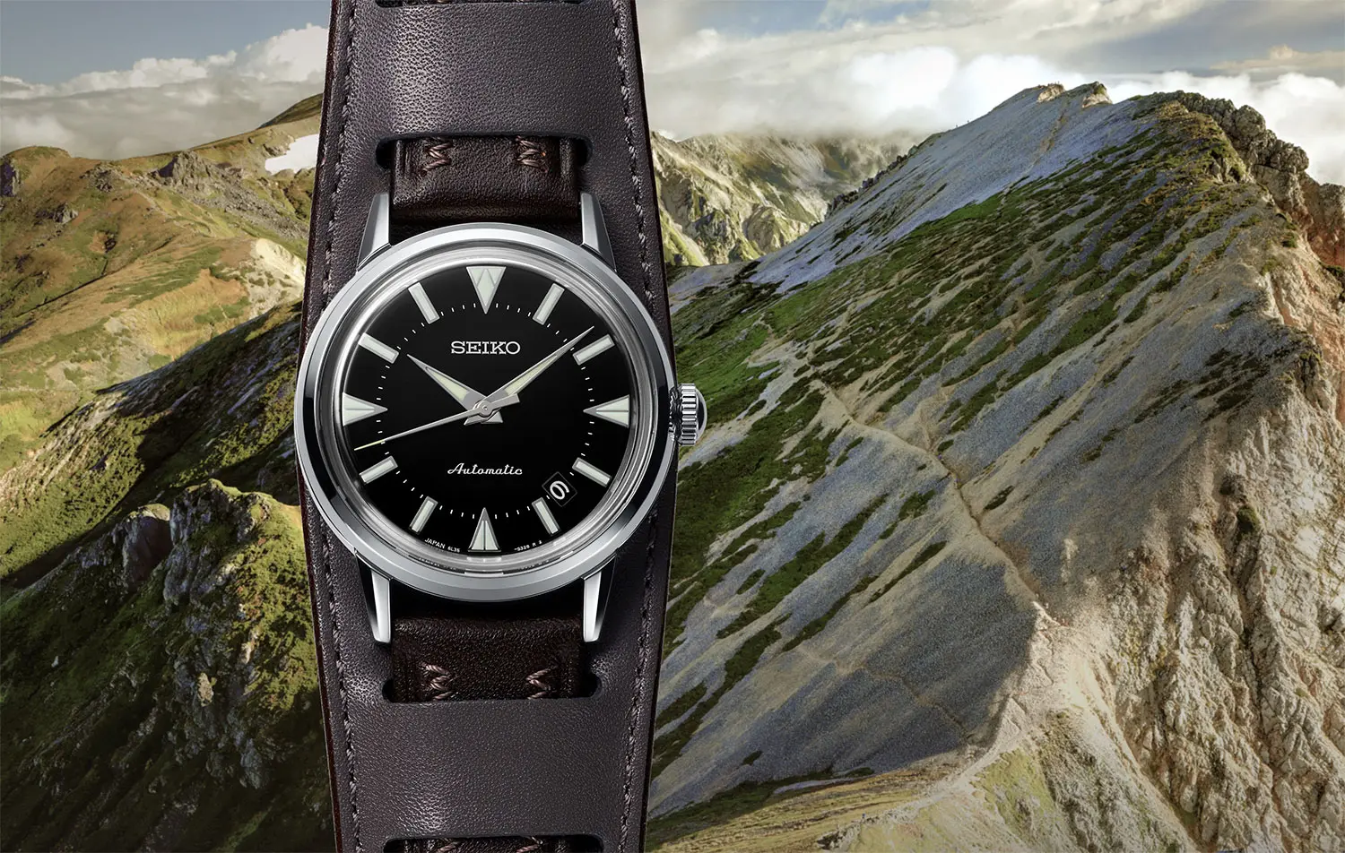 INTRODUCING: The first Seiko we've seen on a bund strap - the Limited  Edition SJE085 Alpinist is a killer version of their first sports watch -  Time and Tide Watches