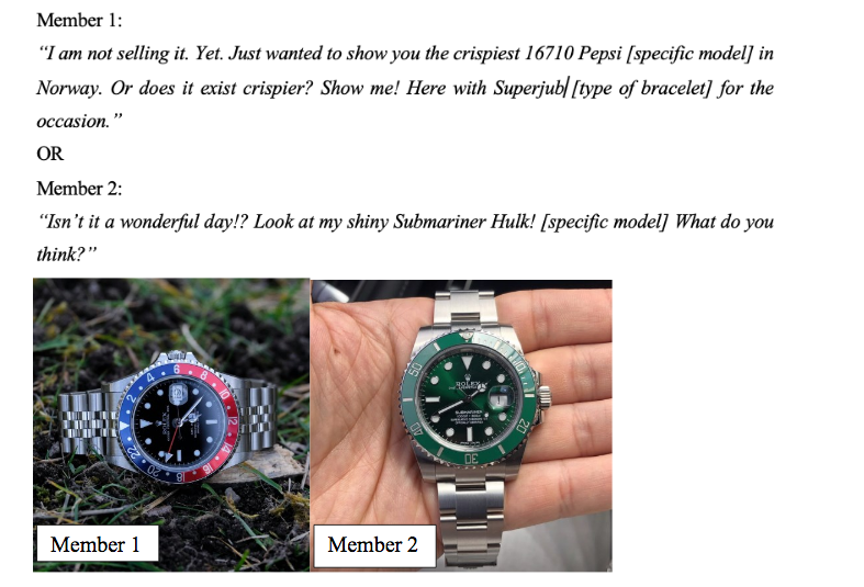 Rolex forums best sale submariner for sale