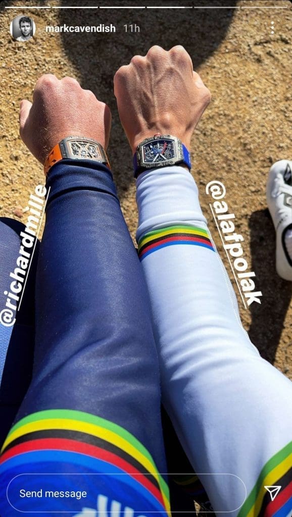 EDITOR’S PICK: Mark Cavendish is gunning for Tour de France glory with a Richard Mille on his wrist