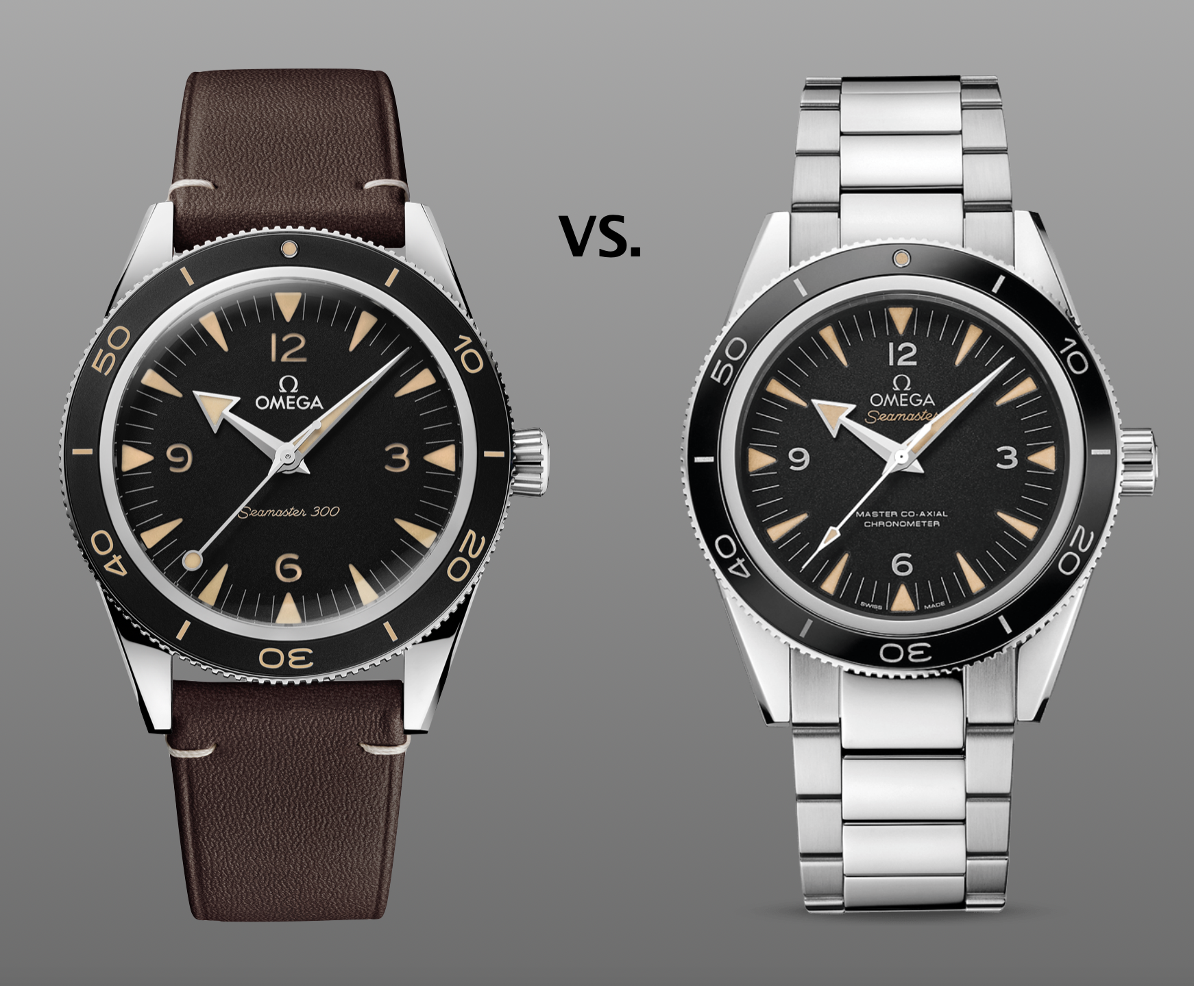 6 key differences between the new Omega Seamaster 300 and the previous generation