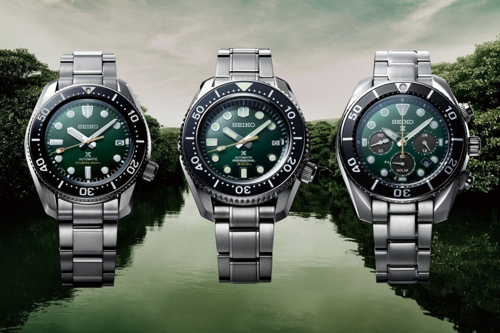 INTRODUCING: Inspired by a wilderness paradise come this trio of Seiko Prospex Diver 140th Anniversary Limited Editions