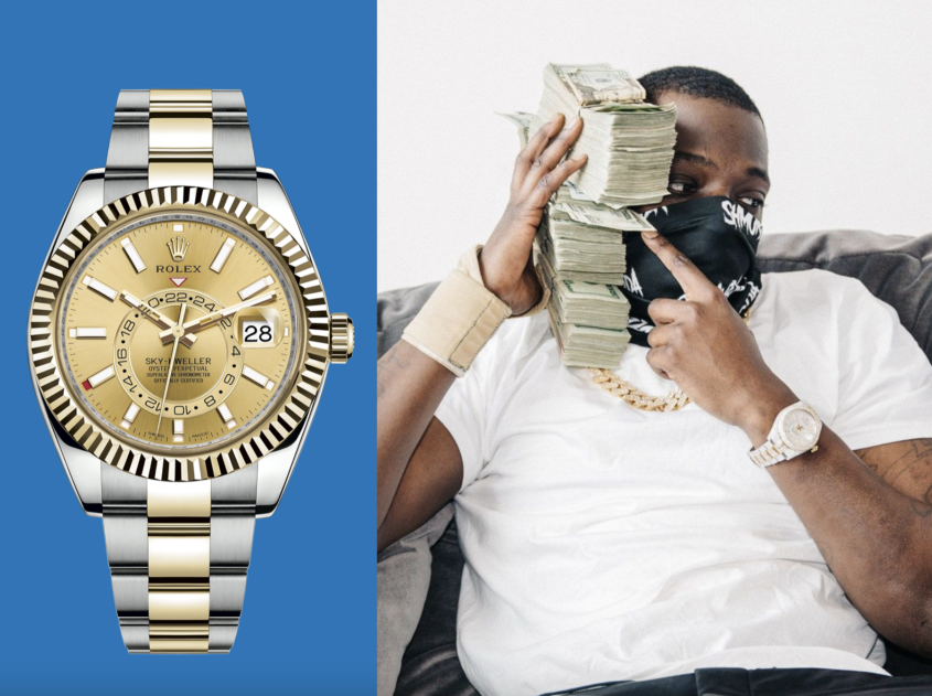 Bobby Shmurda Rolex Sky-Dweller