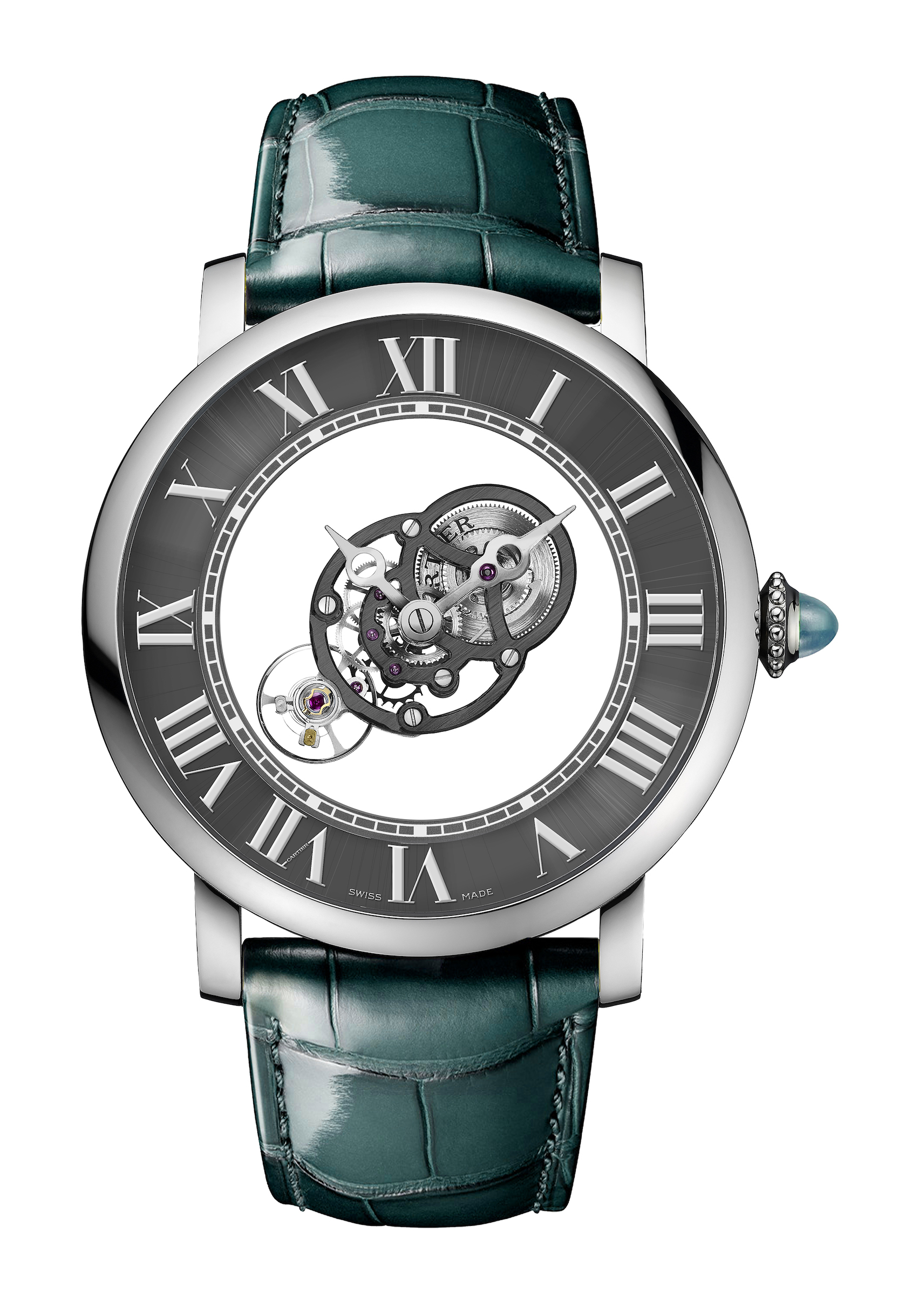 Review: Rotatory Mystery - Cartier Rotonde de Cartier Skeleton Mysterious  Double Tourbillon 