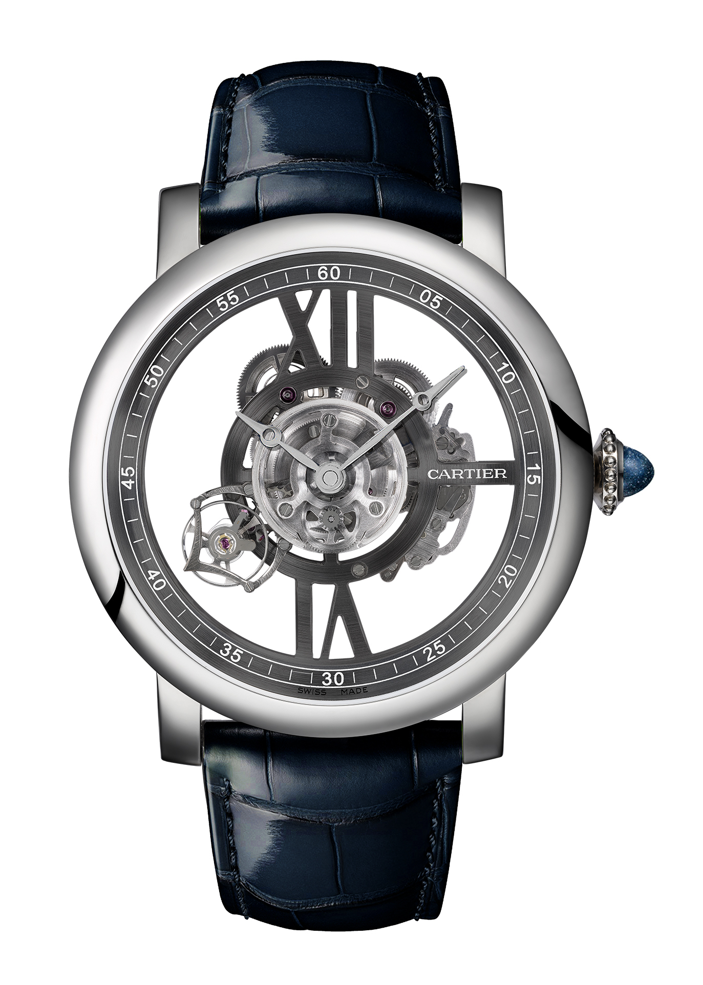 Review: Rotatory Mystery - Cartier Rotonde de Cartier Skeleton Mysterious  Double Tourbillon 