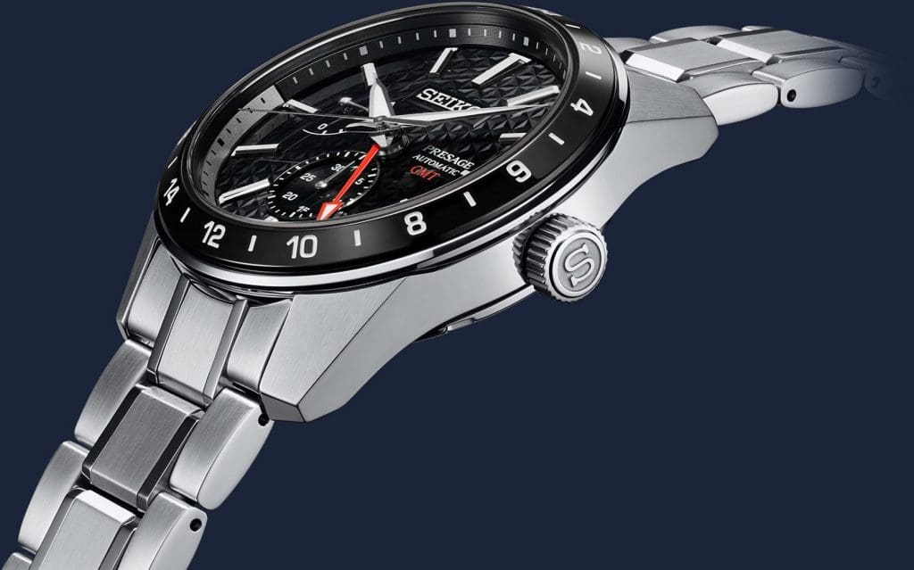 INTRODUCING: The Seiko Presage Sharp Edged GMT Collection oozes robust elegance