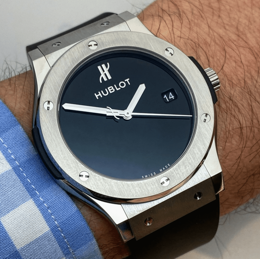 SPOTTED: 5 Instagram shots that show the Hublot Classic Fusion 40 Years Anniversary collection is even better in the wild