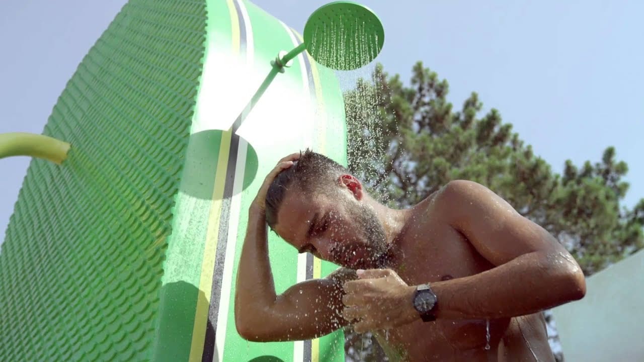 Shower with apple watch new arrivals