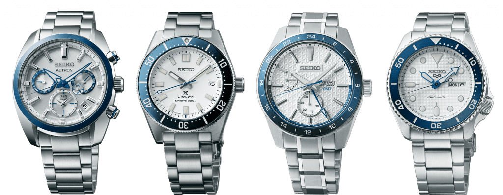 INTRODUCING: This minty-fresh foursome celebrates the Seiko 140th Anniversary from a tough Seiko 5 to the technical tour de force of Astron.