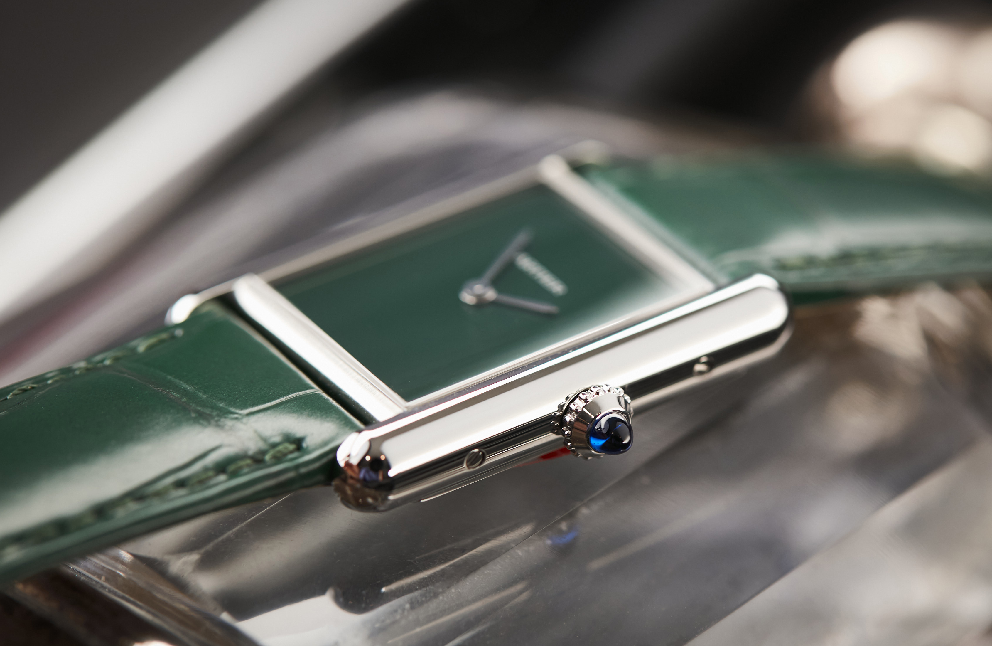 HANDS ON The Cartier Tank Must presents a statement piece with a