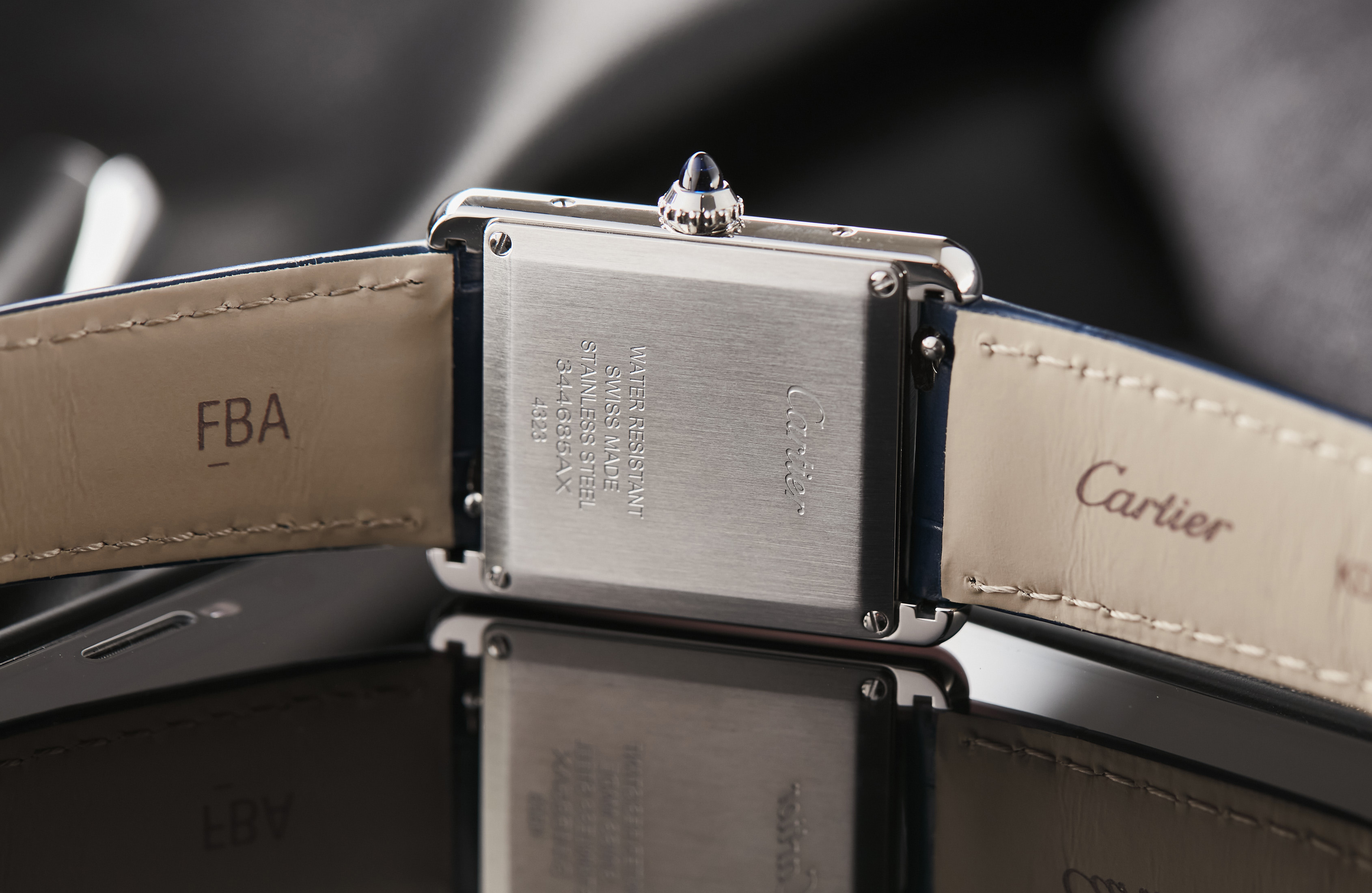 HANDS ON The Cartier Tank Must presents a statement piece with a