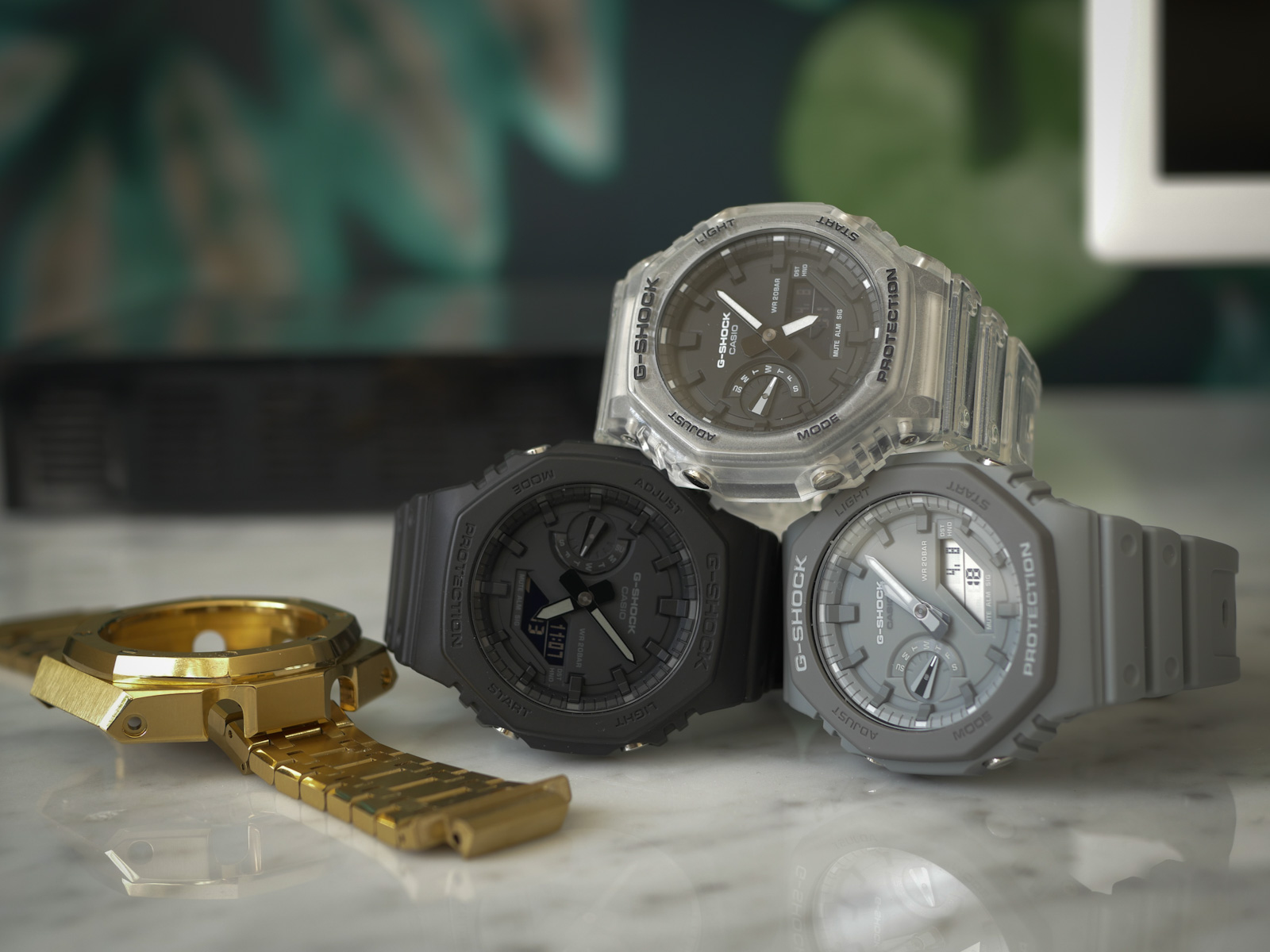 Three shades of Casioak: Is the G-Shock GA-2100 series the