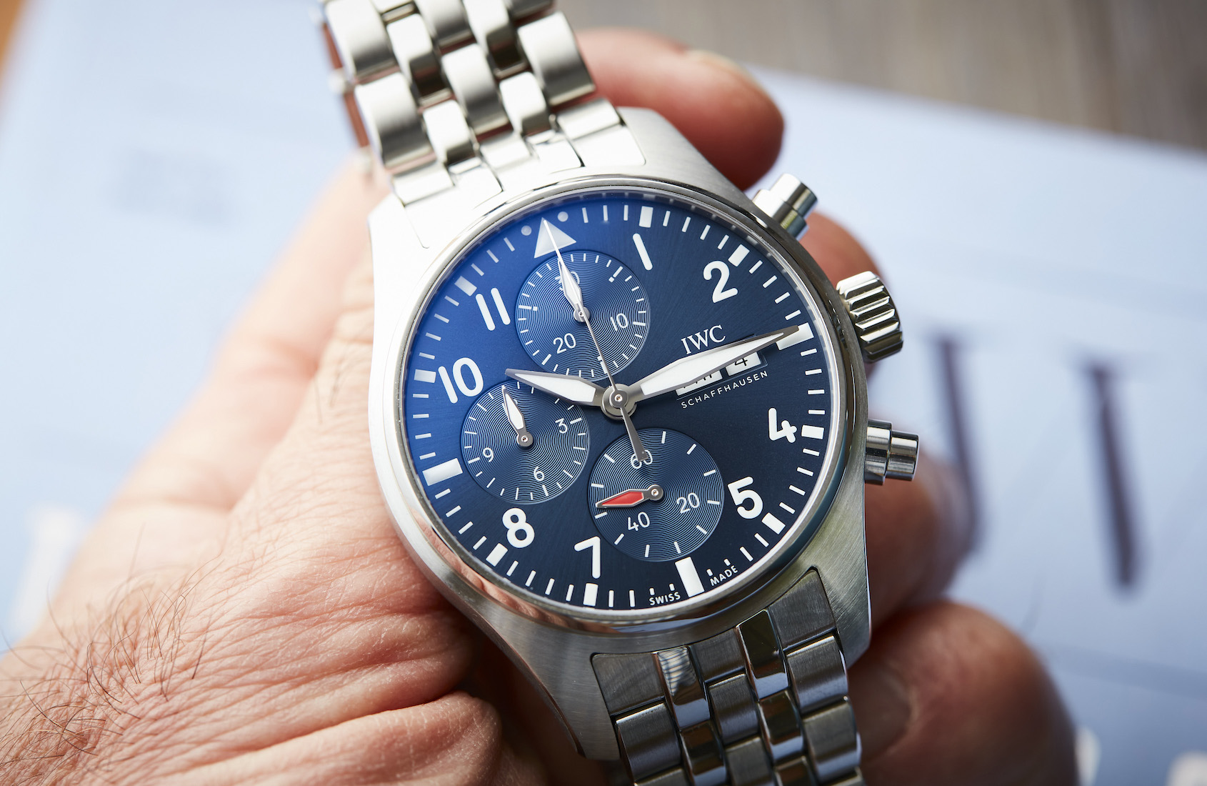 HANDSON The new 2021 IWC Pilot's Watch Chronograph 41
