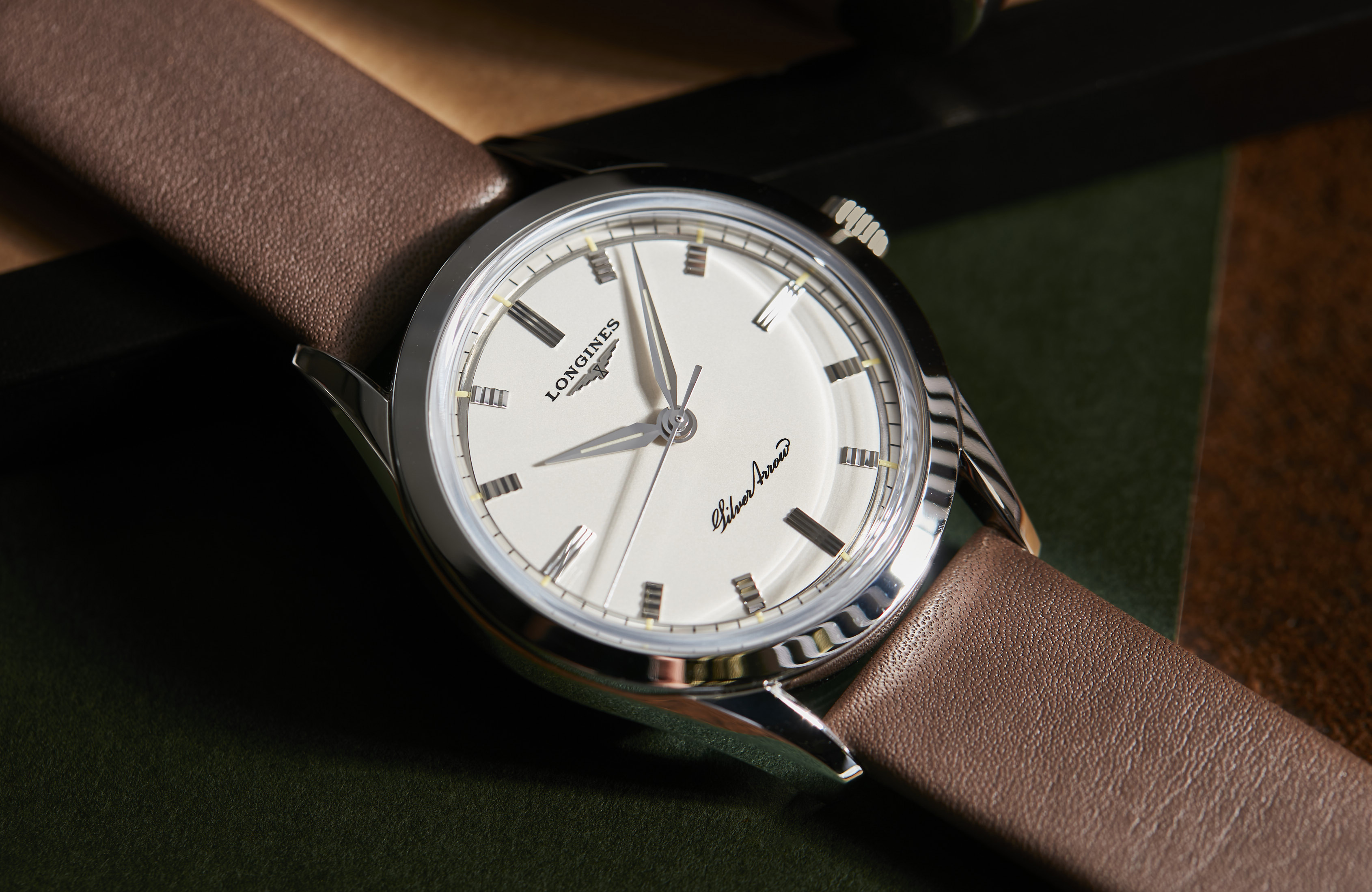 HANDS ON A return to elegance with the Longines Silver Arrow