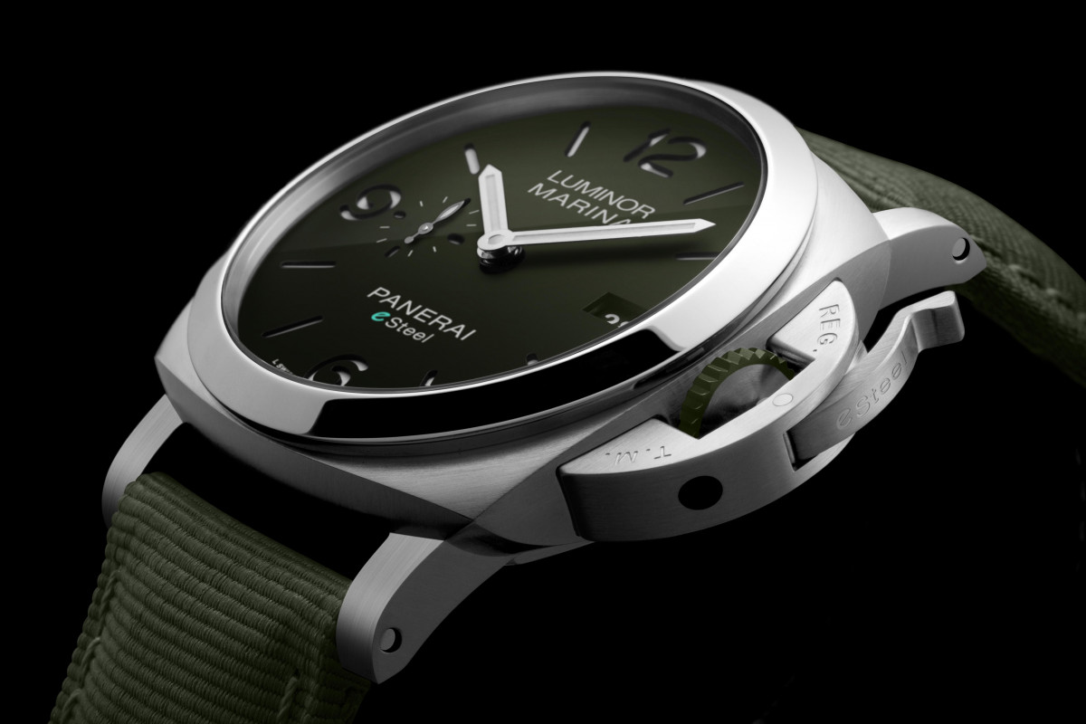 INTRODUCING Same shape different recycled materials. Panerai