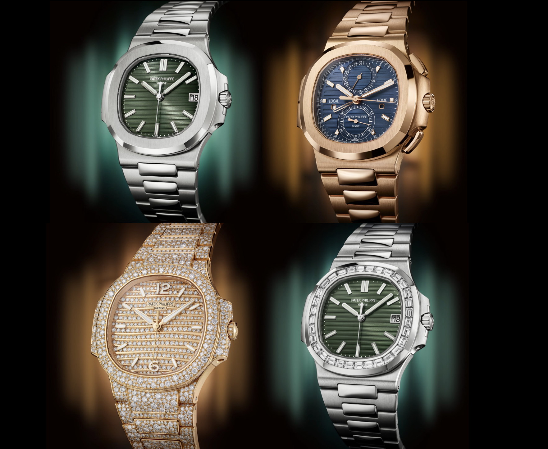 INTRODUCING: Four new Patek Philippe Nautilus references including two ...