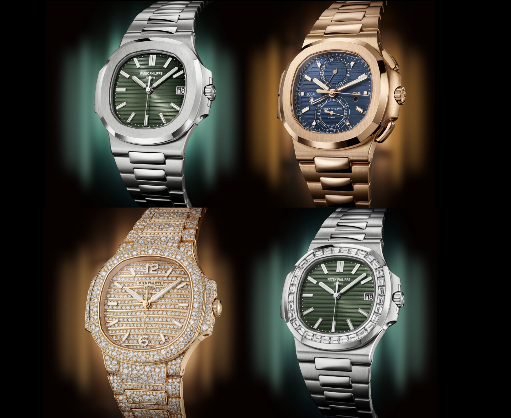 INTRODUCING Four new Patek Philippe Nautilus references including