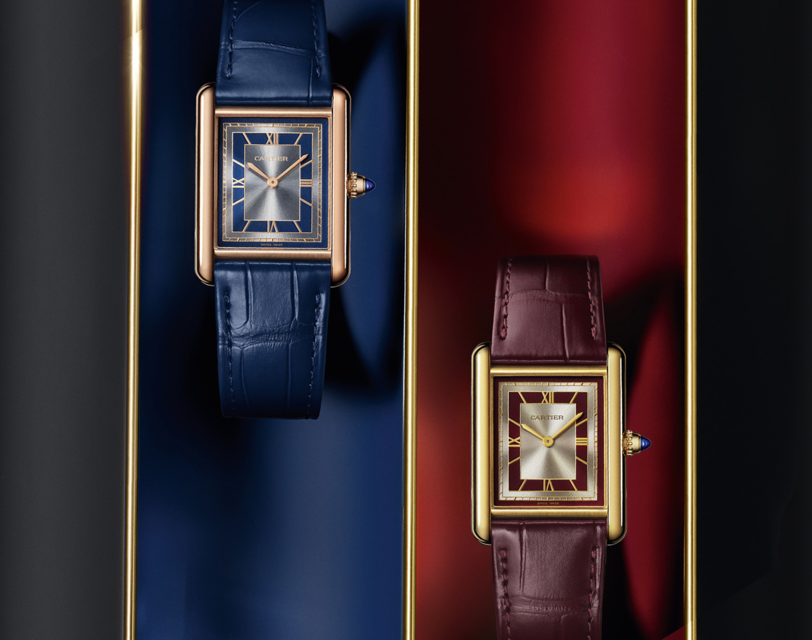 INTRODUCING The Tank Louis Cartier collection is a revival of Art Deco