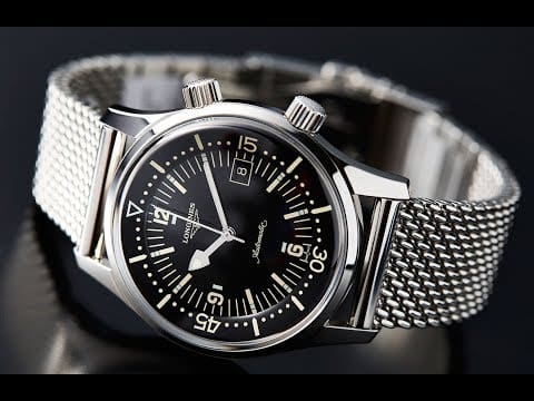 The Longines Legend Diver That Won Us Over, It’s All About That Milanese Bracelet!