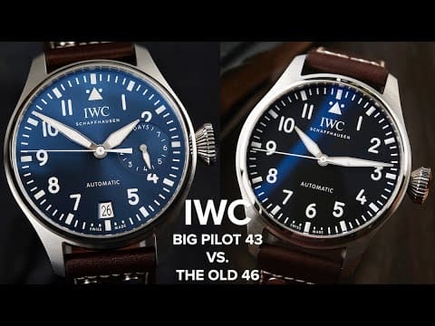 The NEW 43mm Big Pilot by IWC! How does it compare to the OG models, and what are the differences?
