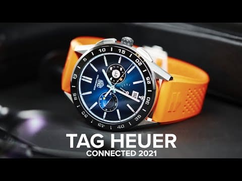 Swing back into things with the 2021 TAG Heuer Connected collection