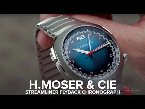 The H.Moser & Cie Streamliner Flyback Chronograph refuses to play by the rules