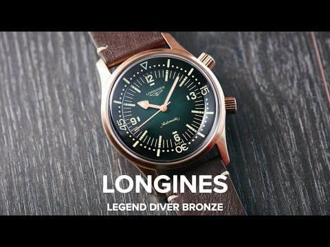 The Longines Legend Diver Bronze is a sleeper hit in the crowded retro diver field