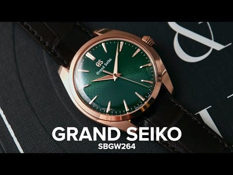 The Grand Seiko SBGW264 reinforces the brand’s bid to become the king of dials