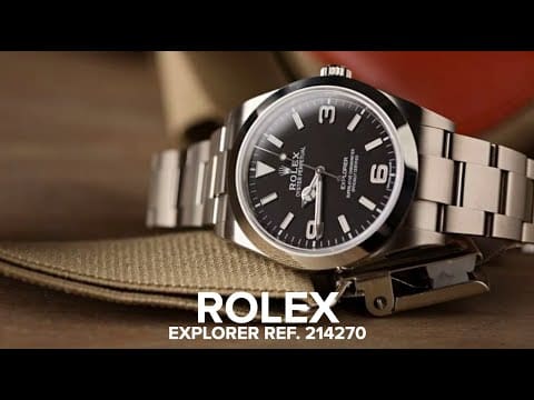 Is the Rolex Explorer ref. 214270 the best one watch collection in existence?