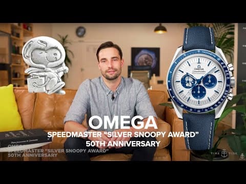 The feel-good watch of the year? The uplifting power of the Omega Speedmaster ‘Silver Snoopy Award’