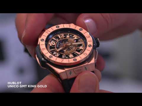 How does a GMT work on a Hublot Unico?