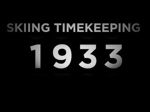 LONGINES TIME MACHINE – Episode 3, 1933, Skiing Timekeeping