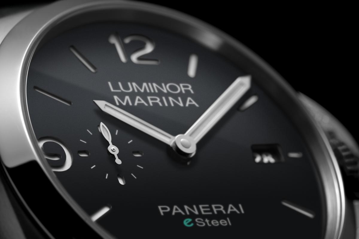 INTRODUCING Same shape different recycled materials. Panerai