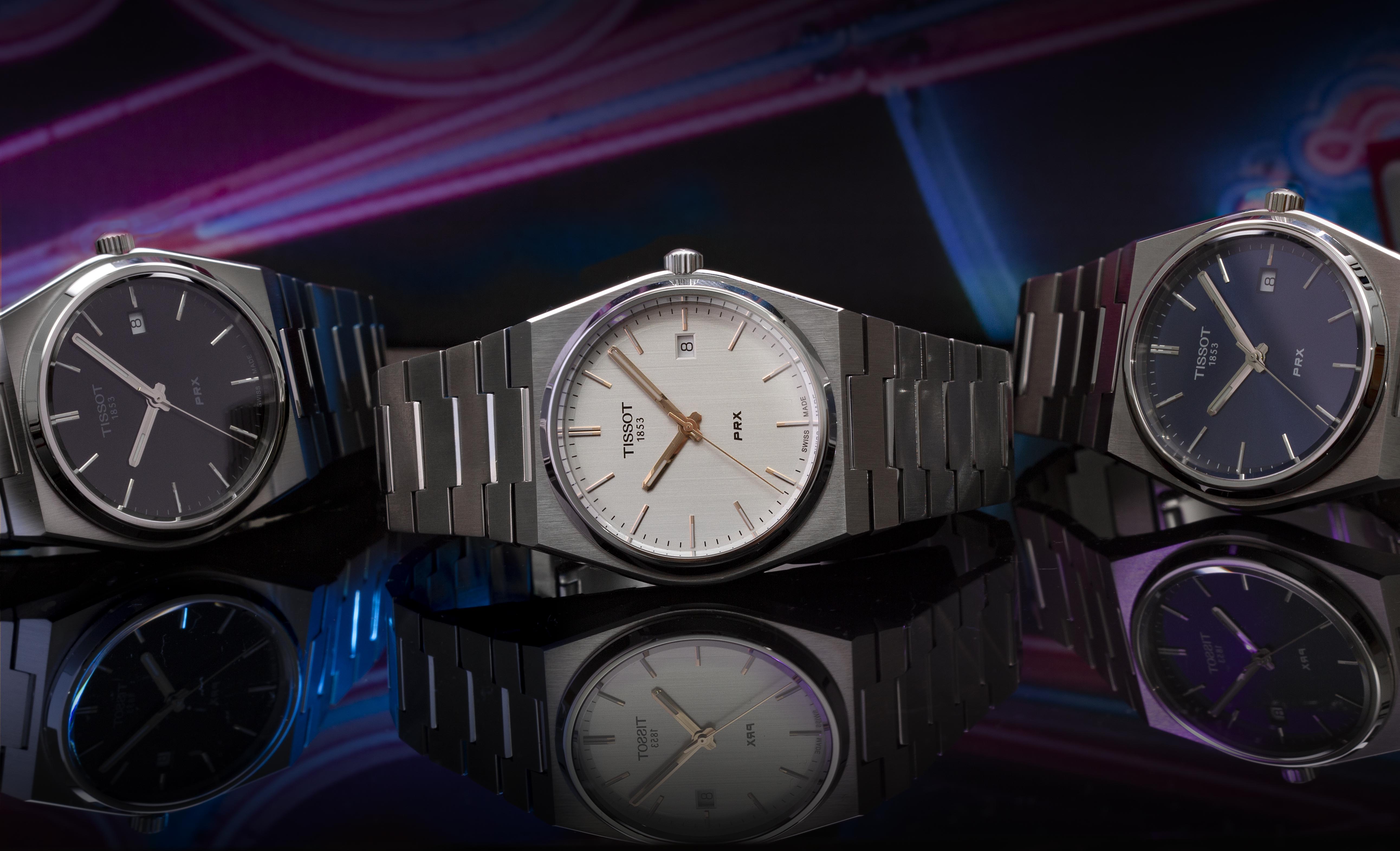 Tissot T1374101103100 PRX 40mm Quartz Silver Dial Men's Watch – mzwatcheslk